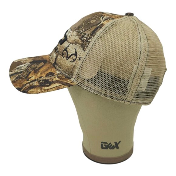 Chevrolet Embroidered Logo Realtree Camo Mesh Snapback Cap Trucker Hat NWOT - Picture 9 of 13